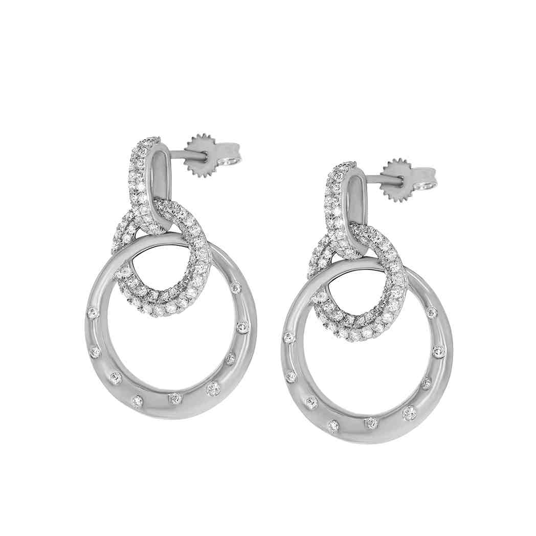Circle Hoop, Round Shape Earring ER21642A